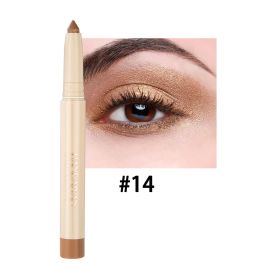 Cosmetic Eyeliner Gel Pen Lying Silkworm Mermaid Eye Shadow Pen Dual-use (Option: 14color)