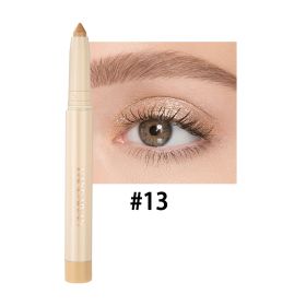 Cosmetic Eyeliner Gel Pen Lying Silkworm Mermaid Eye Shadow Pen Dual-use (Option: 13color)